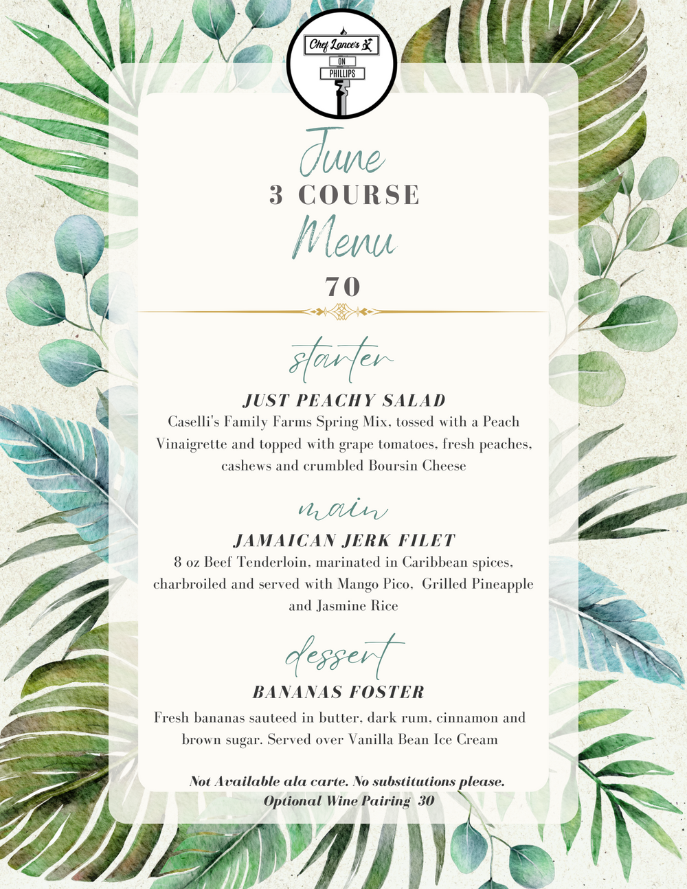 Chef Lance's on Phillips