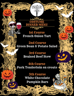 Oct 26th: 5 Course Costume Dinner Event Tickets